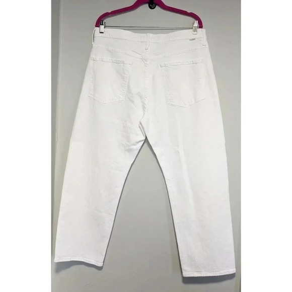 MOTHER SUPERIOR The Ditcher Crop Jean in Totally Innocent - Picture 7 of 10